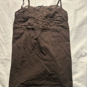 Banana Republic Chocolate Lace Camisole